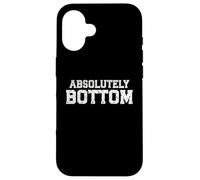 Absolutamente inferior, gay, gay-man, LGBT, gay-orgullo Carcasa para iPhone 16