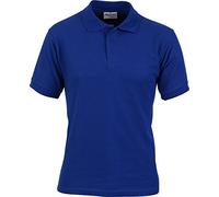 Absolute Apparel Polo de piqué de precisión con doble costura y 3 botones para hombre y adulto