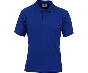 Absolute Apparel Polo de piqué de precisión con doble costura y 3 botones para hombre y adulto