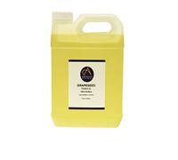 Absolute Aromas Aceite de semilla de uva, 2,5 L, puro, natural, vegano, sin OMG, aceite portador de masaje e hidratante para cabello, piel, cara y uñas