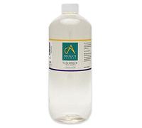 Absolute Aromas Aceite líquido de coco Fraccionado 1L - 100% Puro, Natural, Sin Esencia, sin Crueldad Animal, Vegano, Sin OGM - Aceites para el Cabello, Piel, Masaje o Aromaterapia