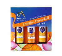 Absolute Aromas Aroma-Roll Energise Paquete de 3 - con Daybreak, Refresh & Focus Rollerballs