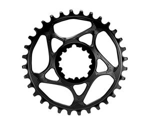 ABSOLUTE BLACK Sram DM GXP Blk 34T, Corona para Hombre, Negro