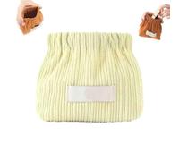 Absolute Corduroy Elastic Hair Tie Organizer, Portable Travel Corduroy Elastic Storage Bag, Hair Accessories Storage Pouch