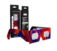 Absolute Eclipse Goo - Gafas solares para eclipse - Probado ISO 12312-2 y certificado CE - Fabricante de la UE - Paquete familiar de 6 - Eclipse Europe 2026