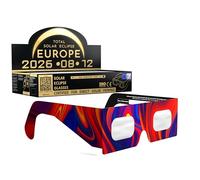 Absolute Eclipse Goo Solar Eclipse Glasses Bulk Wholesale - ISO 12312-2 probado y certificado CE - Fabricante de la UE - Paquete al por mayor de 100 unidades - Eclipse Europe 2026