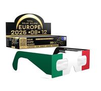 Absolute Eclipse IT Solar Eclipse Glasses Bulk Wholesale - ISO 12312-2 probado y certificado CE - Fabricante de la UE - Paquete al por mayor de 100 unidades - Eclipse Europe 2026