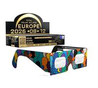 Absolute Eclipse Lentes de eclipse solar para multitudes al por mayor - Certificados ISO 12312-2 y CE - Fabricante de la UE - Paquete al por mayor de 100 unidades - Eclipse de 2026 en Europa