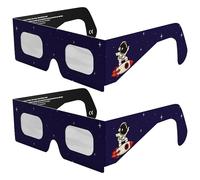 Absolute Eclipse Rocketrider - Gafas para eclipse solar, probado ISO 12312-2 y certificado CE, fabricante de la UE, paquete de 2 unidades, Eclipse Europe 2026