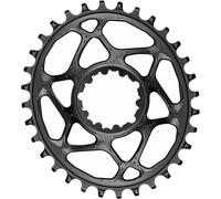 absoluteBLACK Cadena de Montaje Directo Velocidad única 36TBlack, Aluminio 7075, Ovalado, 1x10/11/12