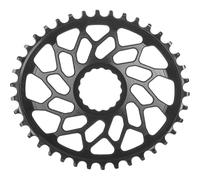 absoluteBLACK Plato Oval 1X para Easton EC90 SL Direct Mount negro 40 dientes