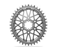 absoluteBLACK Plato Oval 1x AXS SRAM Gravel Direct Mount de 8 tornillos gris