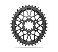 absoluteBLACK Plato Oval 1x AXS SRAM Gravel Direct Mount de 8 tornillos negro