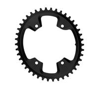 absoluteBLACK Plato Oval 1X CX para 110/4 BCD negro 38 dientes