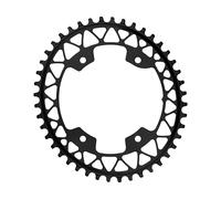 absoluteBLACK Plato Oval 1X Gravel para 110/4 BCD negro 46 dientes