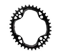 absoluteBLACK Plato Oval 1X para 104 BCD / Shimano HG+ 12 velocidades negro 36 dientes