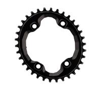 absoluteBLACK Plato Oval 1X para Shimano XT M8000 / SLX M7000 / HG+ 12 velocidades negro