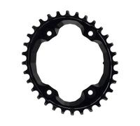 absoluteBLACK Plato Oval 1X para Shimano XTR M9000 negro