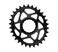 absoluteBLACK Plato Oval Boost p. Race Face Cinch / Shimano HG+ 12 velocidades 3 mm negro 34 dientes