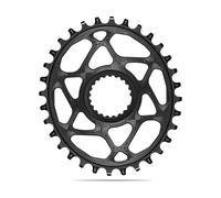 absoluteBLACK Plato Oval p. Shimano DM M9100 /M8100 /M7100/M6100 /HG+ 12 velocidades negro 36 dientes