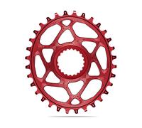 absoluteBLACK Plato Oval p. Shimano DM M9100 /M8100 /M7100/M6100 /HG+ 12 velocidades rojo