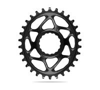 absoluteBLACK Plato Oval para Race Face Cinch 6 mm Offset negro 30 dientes