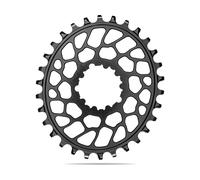 absoluteBLACK Plato Oval para SRAM Direct Mount 0 mm Offset gris