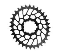 absoluteBLACK Plato Oval para SRAM Direct Mount 0 mm Offset negro 32 dientes