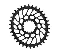 absoluteBLACK Plato Oval para SRAM Direct Mount 0 mm Offset negro 34 dientes