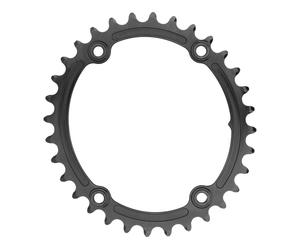 absoluteBLACK Plato Oval Road 110/4 para Sub-Compact negro 32 dientes