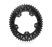 absoluteBLACK Plato ovalado para carretera/grava subcompacto negro