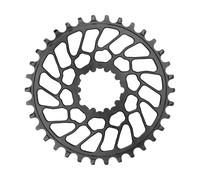 absoluteBLACK Plato Round para SRAM Direct Mount 0 mm Offset negro 34 dientes