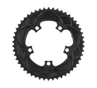 absoluteBLACK Plato Round Road para 110/5 BCD negro 50 dientes