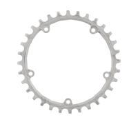 absoluteBLACK Plato Super Steel E-Bike para Shimano HG+ 12 velocidades gris 32 dientes