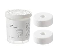 Absorbe la humedad - Deshumidificador portátil para ropa, 10,5 x 12,3 x 14 cm, absorbe la humedad adicional del baño, diseño compacto, ideal para la cocina del sótano y el agua