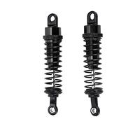 Absorbedor de choque RC 2 PCS Amortiguador de metal Absorción de choque de alto rendimiento para 1/16 Truck Aluminium Aluminium Aluming Plastic 73 mm (Negro)