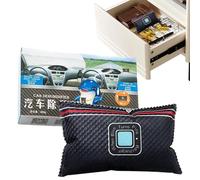 Absorbedor de humedad de carbón activado, con cambio de color, absorbente de olores a carbón para habitación de coche, para tiempo húmedo, sedán, armario, dormitorio, dormitorio