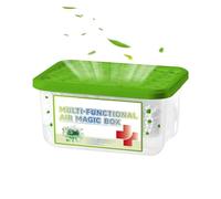 Absorbedor de humedad para armarios - Deshumidificador antipolvo de 200 g - Eliminador de olores para coche | Para apartamento, dormitorio, salón, estudio, oficina, área de animales domésticos