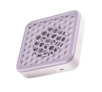 Absorbedor de polvo de uñas pequeñas de eficiencia, limpiador de succión fuerte de 4100RPM, alimentación USB para artistas, limpiador recolector de polvo
