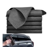 Absorbent Cleaning Cloth For Window Dish Washing Countertop Kitchen Windshield Lens Bathroom Glass Mirror | Microfiber Towels | 5 Pieces Window Cleaner Rag,