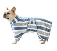 Absorbent Pet Bath Robe, Hooded Bath Towel, 21x15cm/8.4x6in Large and Small Dogs, Quick-Dry Dog Towels with Adjustable Waist, Professional Grooming Wrap for Puppy Shower, Beach, and Pool