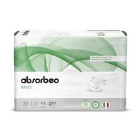 Absorbeo Pañal Pantalón Extra, Dispositivos Absorbentes para Incontinencia Moderada, Comodidad Absoluta, Protección Total, Sistema Antiodor, Totalmente Transpirables, Unisex, Talla M, 30 Piezas