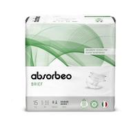 Absorbeo - Pañal Pantalón Maxi - Dispositivos Absorbentes para Incontinencia Grave, Unisex, Talla M (15 piezas por paquete)