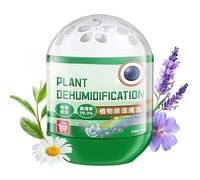 Absorbeurs d'humidité pour placard - Déshumidificateur à extrait de plante, desodorisant d'armoire avec contrôle des odeurs, humidité de l'air avec absortion, formule naturelle et conception compacte