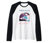 Abstracción de Kandinsky Camiseta Manga Raglan
