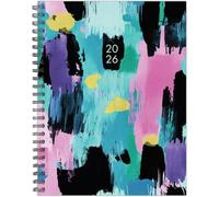 Abstract Art 2026 6.5 X 8.5 Weekly Monthly Softcover Planner