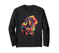 Abstract Art Dachshund Dog Dachshunds Doxie Manga Larga