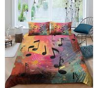 Abstract Art Funda Edredon Microfibra 3 Piezas Compuesto Impresión 3D Cierre de Abstract Arte Funda de Edredón Funda de Almohada a Juego Antibacteriana Lavables for Adultos Single（135x200cm）