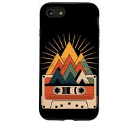 Abstract Art Montaña Reproductor De Casete Música Grabadora Carcasa para iPhone SE (2020) / 7 / 8