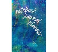 Abstract Blue Journal - Artistic Notebook for Writing, Notes and Creative Thinking - Lined Pages - 6.14 x 9.21 inch: Minimalist Cover with Modern Painted Texture for Everyday Writing and Reflection